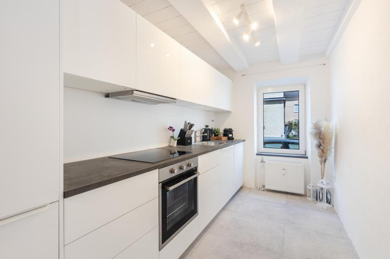 Terrace Apartment With 5 Rooms, Whirlpool And Bbq Augsburg Buitenkant foto